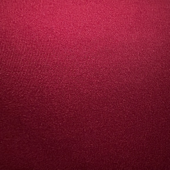 NEW NWT Hollister Long-Sleeve Basic Red Shirt - Picture 4 of 6